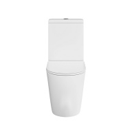 фото SF.wc.01 Унитаз Sfera/Сфера напольный безободковый с крепежом и сиденьем, белый глянцевый КЕРАМА МАРАЦЦИ
