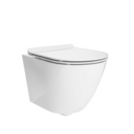 фото SF.wc.02 Унитаз Sfera/Сфера подвесной безободковый с крепежом, белый глянцевый КЕРАМА МАРАЦЦИ