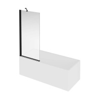 фото VE.FB250.BSD.BLK.M Фиксатор для стеклянной шторки Vetro/Ветро, 25 см, матовый черный КЕРАМА МАРАЦЦИ