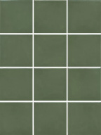 фото KM1010G0050N Бахия зелёный глянцевый 29,8х39,8 из 12 частей 9,8x9,8x0,7 керамогранит КЕРАМА МАРАЦЦИ