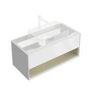 KMPMCb100MSg1 Тумба Plaza Modern/Плаза Модерн подвесная 100, push, 1 ящик, подсветка, белая матовая+шалфей КЕРАМА МАРАЦЦИ фото KMPMCb100MSg1 Тумба Plaza Modern/Плаза Модерн подвесная 100, push, 1 ящик, подсветка, белая матовая+шалфей КЕРАМА МАРАЦЦИ