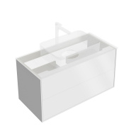 KMPMCb100MWh2 Тумба Plaza Modern/Плаза Модерн подвесная 100, push, 2 ящика, белая матовая КЕРАМА МАРАЦЦИ фото KMPMCb100MWh2 Тумба Plaza Modern/Плаза Модерн подвесная 100, push, 2 ящика, белая матовая КЕРАМА МАРАЦЦИ