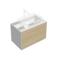 KMPMCb80MVc2 Тумба PLAZA Modern подвесная 80, push, 2 ящика, дуб виченца КЕРАМА МАРАЦЦИ фото KMPMCb80MVc2 Тумба PLAZA Modern подвесная 80, push, 2 ящика, дуб виченца КЕРАМА МАРАЦЦИ