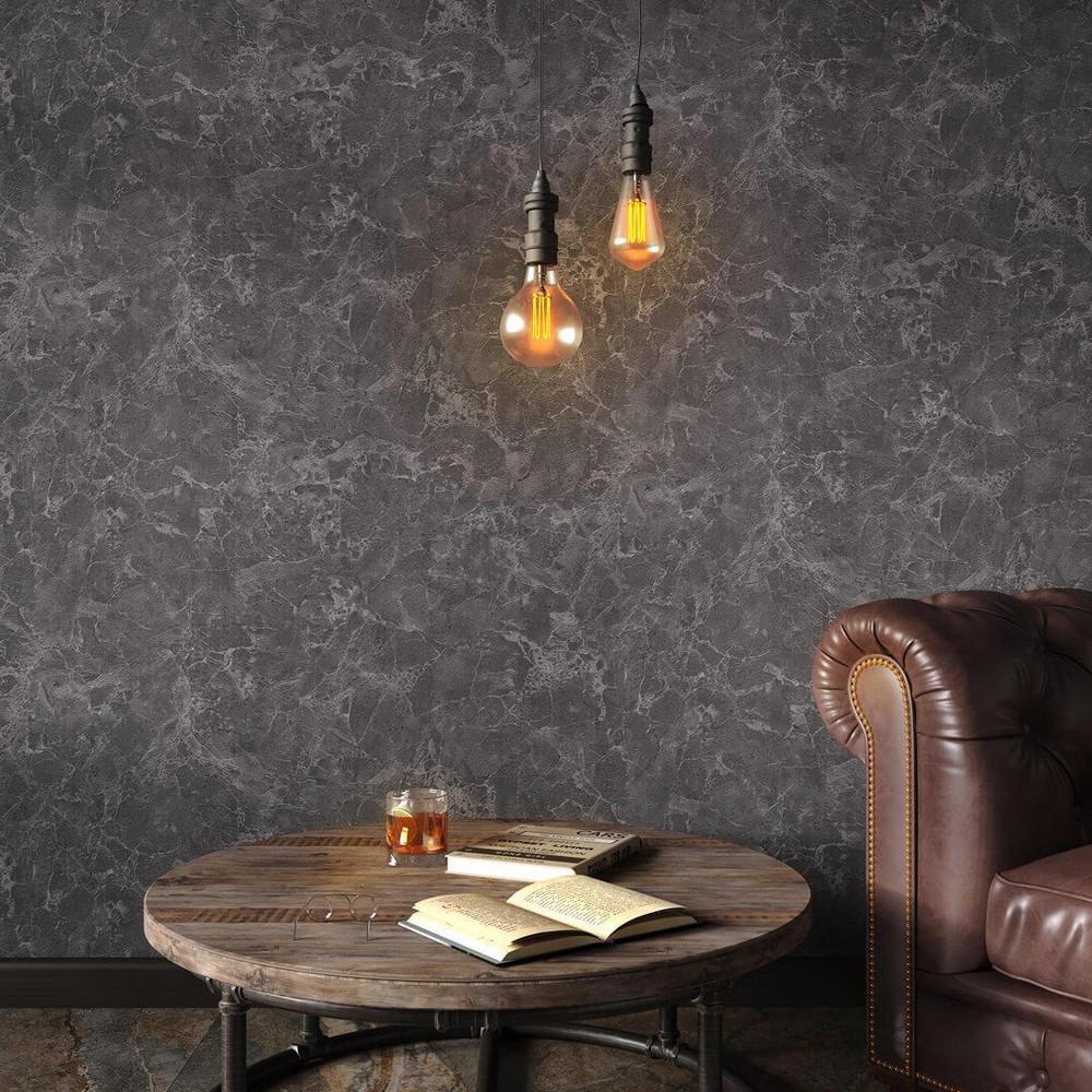 Обои «Мармарос»: каменная текстура и тихая роскошь в интерьере Обои «Мармарос»: каменная текстура и тихая роскошь в интерьере