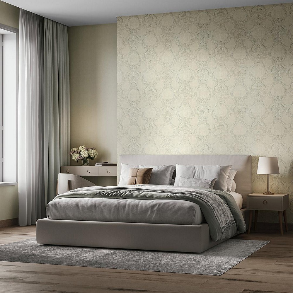 Обои «Ориент»: дамасский узор для интерьеров разных стилей