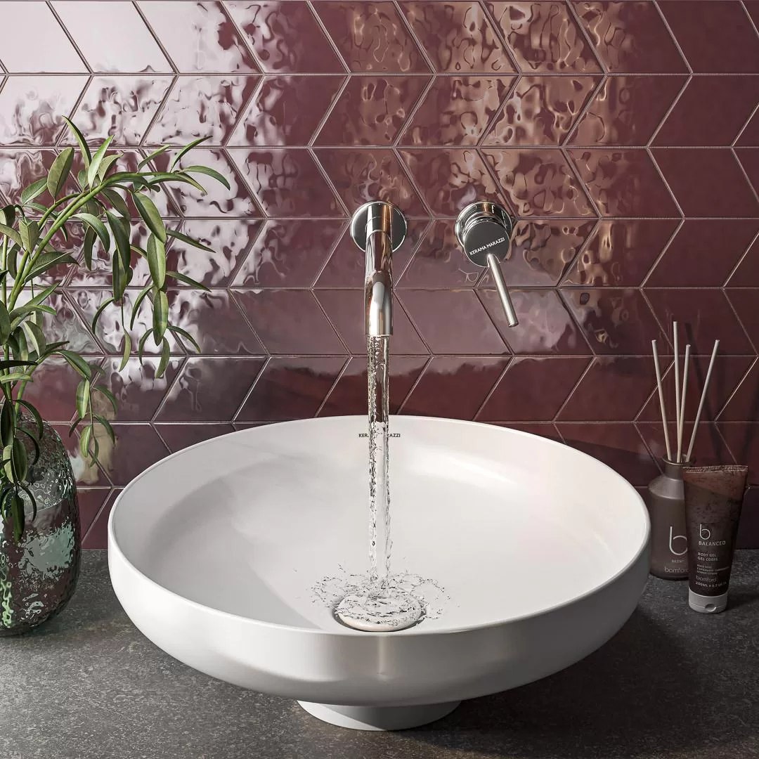 Раковина «Сафи» от Kerama Marazzi: марокканский фонтан в ванной комнате