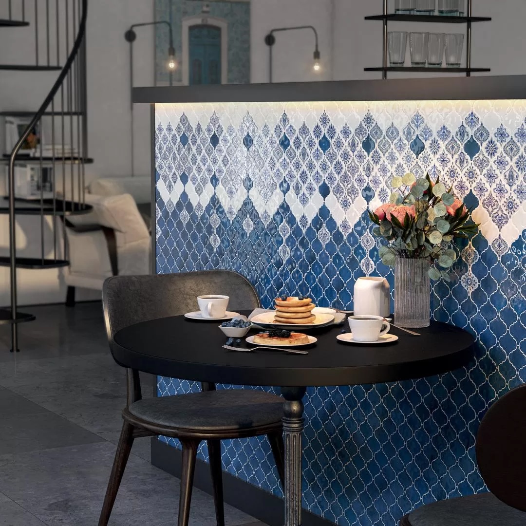 Арабески Майолика: восточный орнамент на объёмной глазури