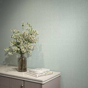 Обои «Легато»: тканевая фактура и акварельные цветы